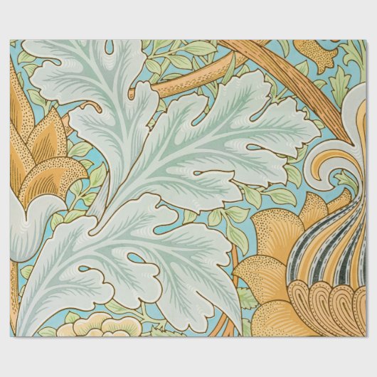 St James Pattern (von William Morris) Geschenkpapier (Flach)