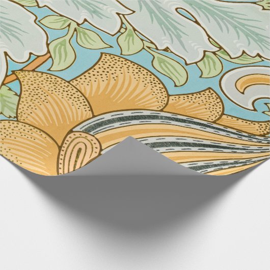 St James Pattern (von William Morris) Geschenkpapier (Ecke)