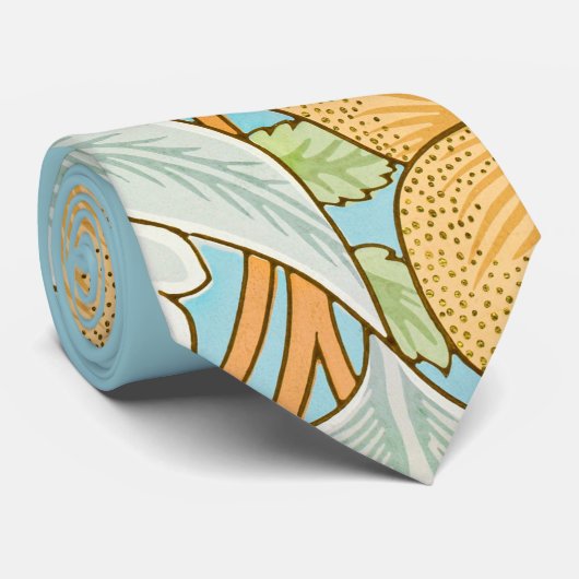 St James Pattern (von William Morris) Krawatte (Gerollt)