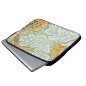 St James Pattern (von William Morris) Laptopschutzhülle (Vorne Knopf)