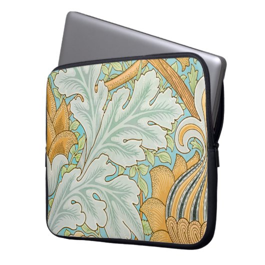 St James Pattern (von William Morris) Laptopschutzhülle (Vorderseite Links)