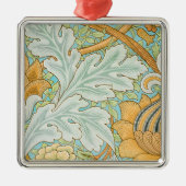 St James Pattern (von William Morris) Ornament Aus Metall (Vorne)