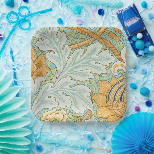 St James Pattern (von William Morris) Pappteller (Party)