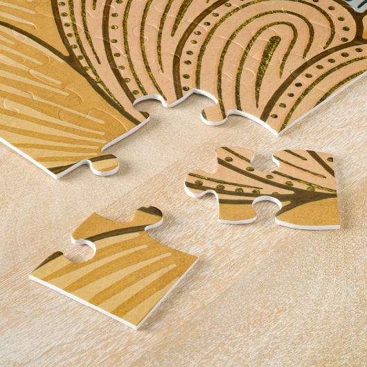 St James Pattern (von William Morris) Puzzle (Seite)