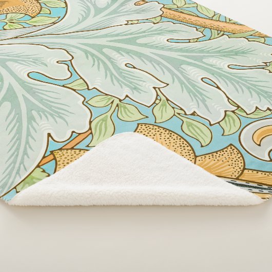 St James Pattern (von William Morris) Sherpadecke (3/4)