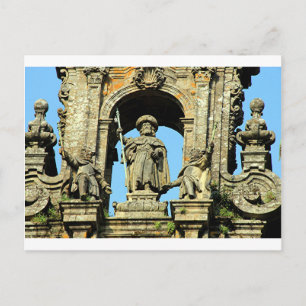 St James, Santiago de Compostela Kathedrale, Spani Postkarte