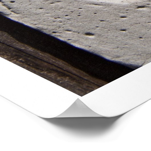 St. James Scallop Route Marker Poster (Ecke)