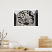 St. James Scallop Route Marker Poster (Küche)