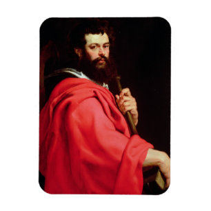 St. James the Apostle, C.1612-13 (Öl/Öl) Magnet