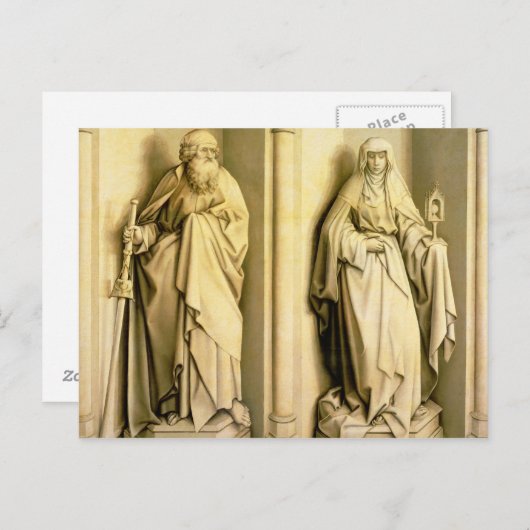 St. James the Great and St. Clare Postkarte (Vorne/Hinten)