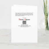 St. James the Great (RLS 05) Blank Gruß Karte (Rückseite)