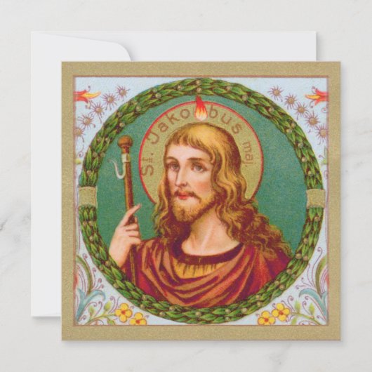St James the Greater (JMAS 04) Blank Greeting Card (Vorderseite)
