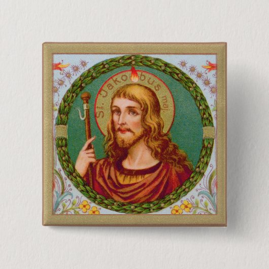 St. James the Greater (JMAS 04) Button (Vorderseite)