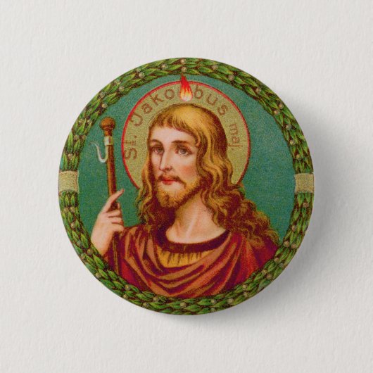 St. James the Greater (JMAS 04) Button (Vorderseite)
