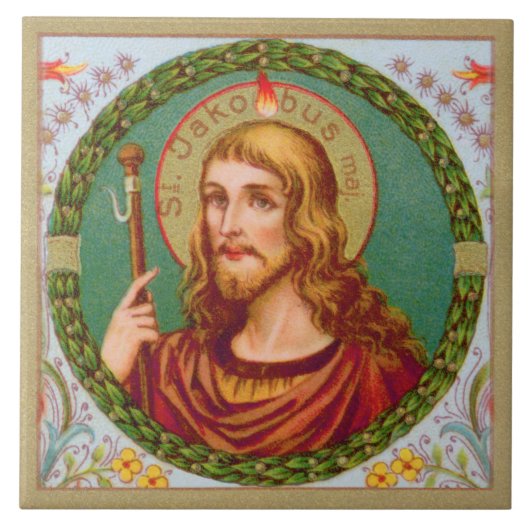 St. James the Greater (JMAS 04) Fliese (Vorderseite)