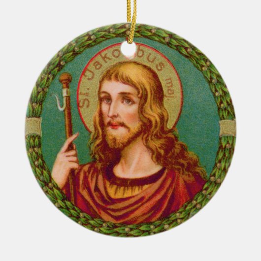 St. James the Greater (JMAS 04) Keramik Ornament (Vorne)