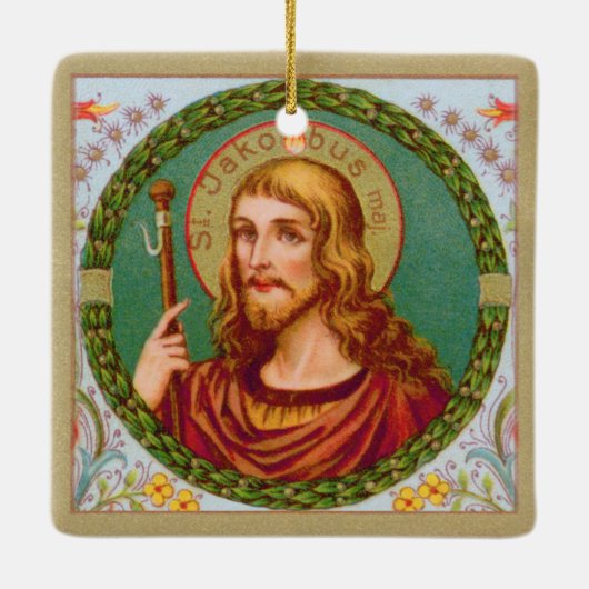 St. James the Greater (JMAS 04) Keramikornament (Rückseite)