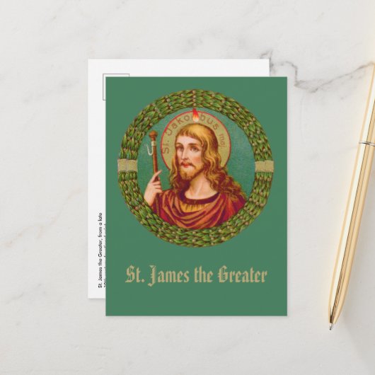 St. James the Greater (JMAS 04) Postkarte (Vorderseite/Rückseite Beispiel)
