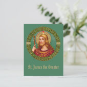 St. James the Greater (JMAS 04) Postkarte (Stehend Vorderseite)
