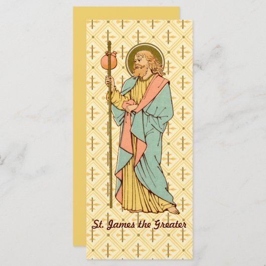 St. James the Greater (RLS 05) Grußkarte (Vorne/Hinten)