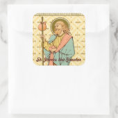 St. James the Greater (RLS 05) Quadratischer Aufkleber (Tasche)