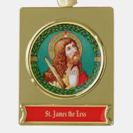 St. James the Less (JMAS 05) Banner-Ornament Gold