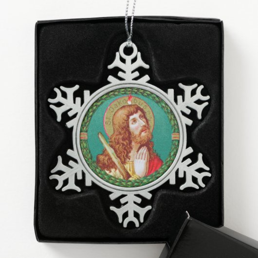 St. James the Less (JMAS 05) Schneeflocken Zinn-Ornament (Box)