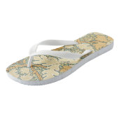 St. James von William Morris, Acanthus Blätter Badesandalen (Schrägansicht)