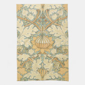 St. James von William Morris, Acanthus Blätter Geschirrtuch (Vertikal)