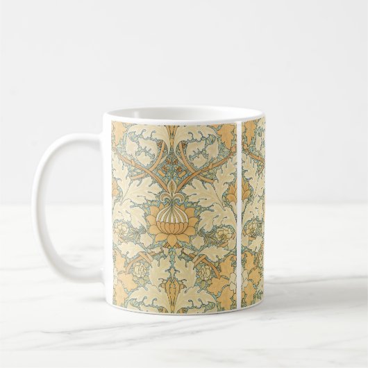 St. James von William Morris, Acanthus Blätter Kaffeetasse (Links)