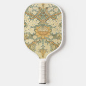 St. James von William Morris, Acanthus Blätter Pickleball Schläger (Rückseite)