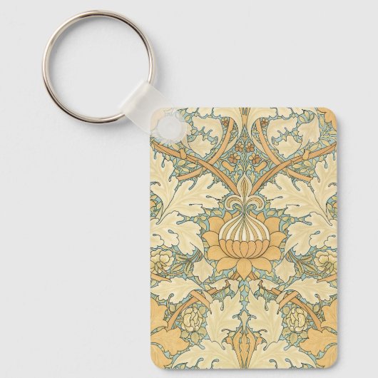 St. James von William Morris, Acanthus Blätter Schlüsselanhänger (Vorderseite)