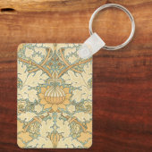 St. James von William Morris, Acanthus Blätter Schlüsselanhänger (Rückseite)