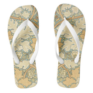 St. James von William Morris, Akanthusblätter Badesandalen