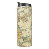 St. James von William Morris, Akanthusblätter Thermosbecher (Nach rechts gedreht)