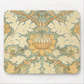 St. James von William Morris, Textile Pattern Mousepad (Vorne)