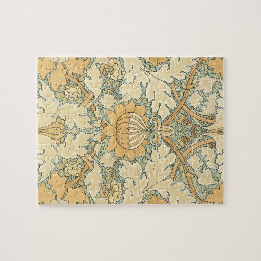 St. James von William Morris, Textile Pattern Puzzle (Horizontal)
