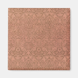 St. James von William Morris, Vintage Textilien Ku Magnet
