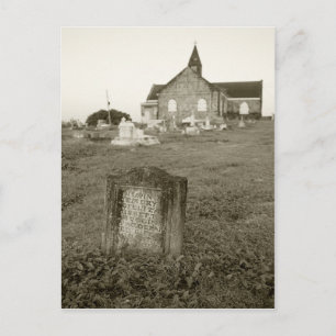 St. James Windward Church Nevis, West Indies Postkarte