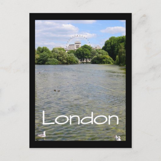 St. James's Park Postkarte (Vorderseite)