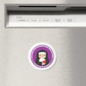 St. Jane Frances de Chantal Magnet (In Situ (Geschirrspüler))
