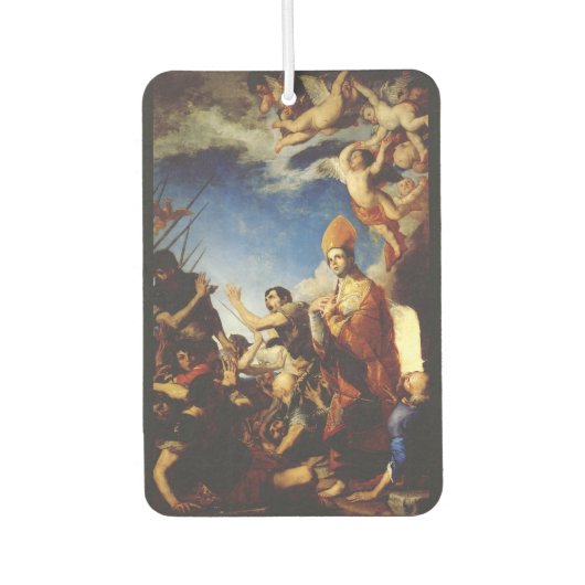 St. Januarius Bischof von Benevento Autolufterfrischer (Vorderseite)