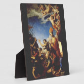 St. Januarius Bischof von Benevento Fotoplatte (Seite)