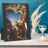 St. Januarius Bischof von Benevento Fotoplatte (Seite)