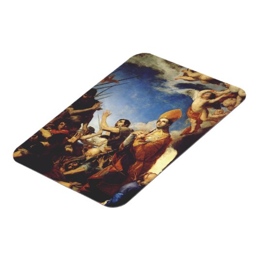 St. Januarius Bischof von Benevento Magnet (Linke Seite)