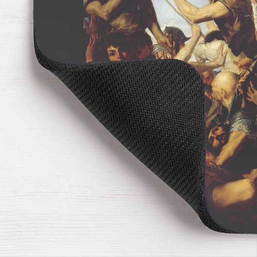 St. Januarius Bischof von Benevento Mousepad (Ecke)