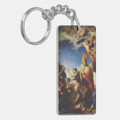 St. Januarius Bischof von Benevento Schlüsselanhänger (Vorderseite links)