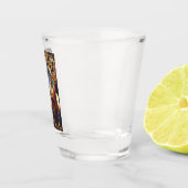 St. Januarius Bischof von Benevento Schnapsglas (Rechts)