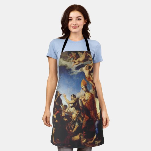 St. Januarius Bischof von Benevento Schürze (Getragen)