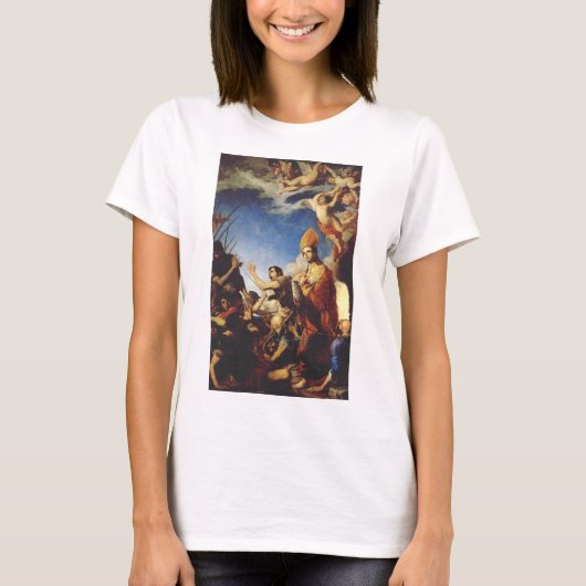 St. Januarius Bischof von Benevento T-Shirt (Vorderseite)